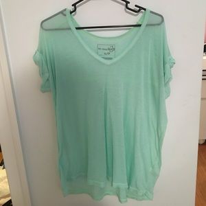 Free people burnout beach tee