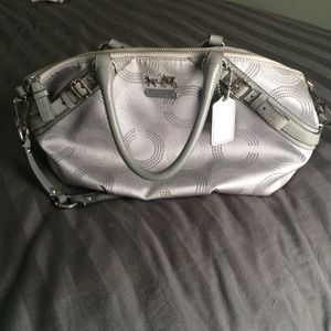 Silver Coach purse