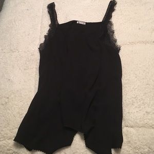 Free people tank in black.