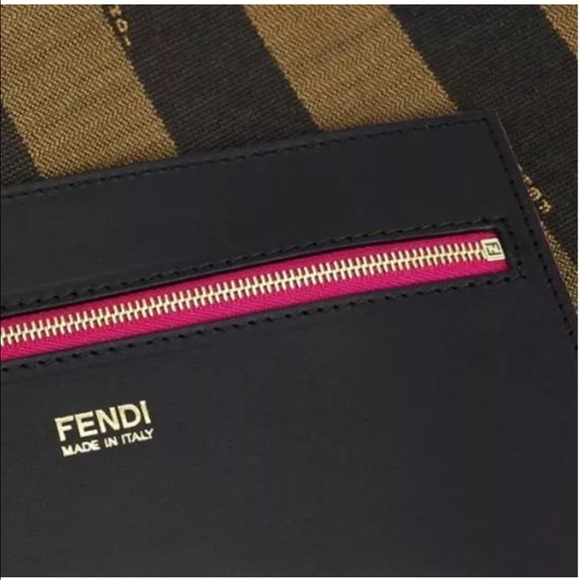 SOLD! Fendi Pequin Shopping Tote - Large -NWT - Picture 3 of 3