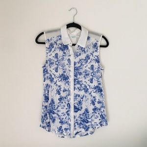 Urban Outfitters Floral Button Up