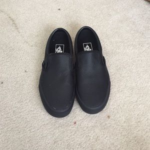 black vans NEVER WORN!!