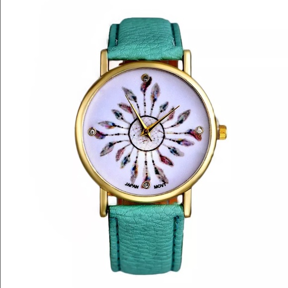 Boho Dreamcatcher Feathers Watch