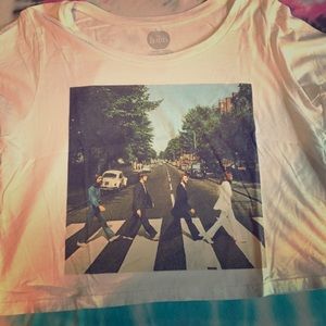 Beatles crop top