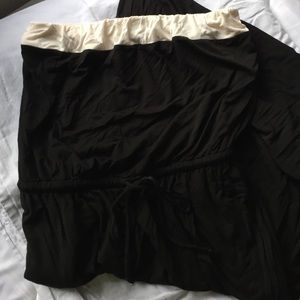 JCrew strapless maxi dress