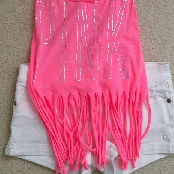 PINK Neon Pink Top