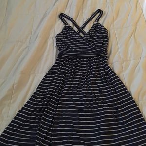 Nautical Blue Striped Dress