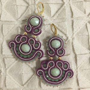 One-of-a-kind handmade in Italy earrings