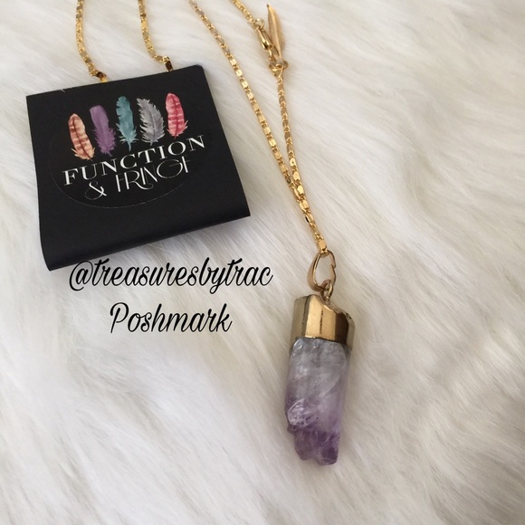 18K GOLD 16" FACTED PYRITE NECKLACE - Picture 4 of 4