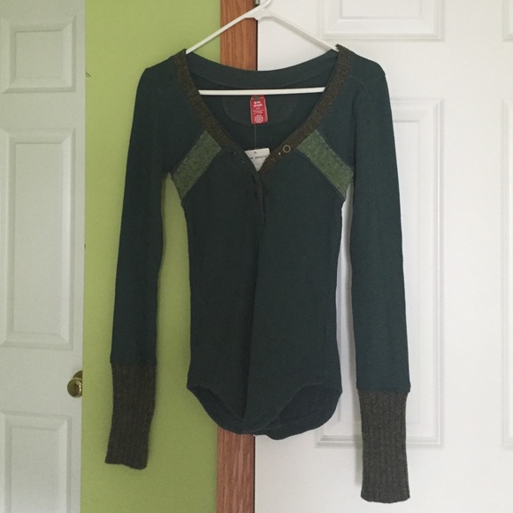 Free People Thermal Shirt