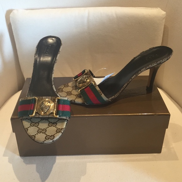 ✅SOLD✅ 100% Authentic Gucci mules. Like new.