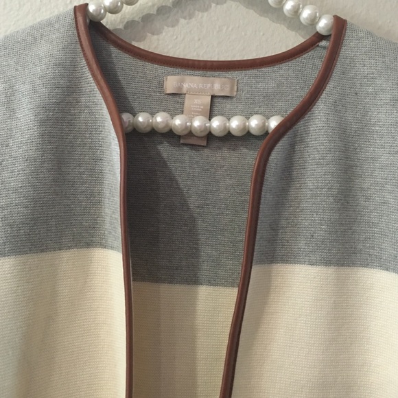 Banana Republic Colorblock Sweater Jacket - Picture 3 of 4