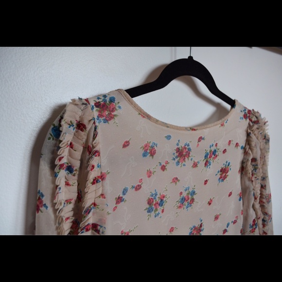 Vintage Flowery Dress