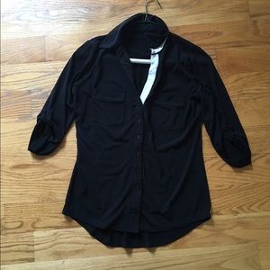 Black Button Down Shirt