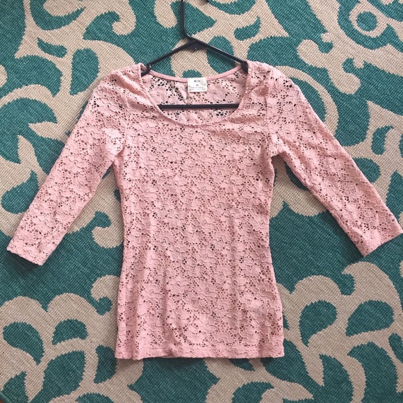 Pins & Needles lace top