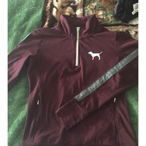 PINK VS Maroon Jacket