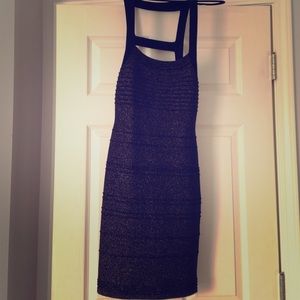 Black sparkle dress