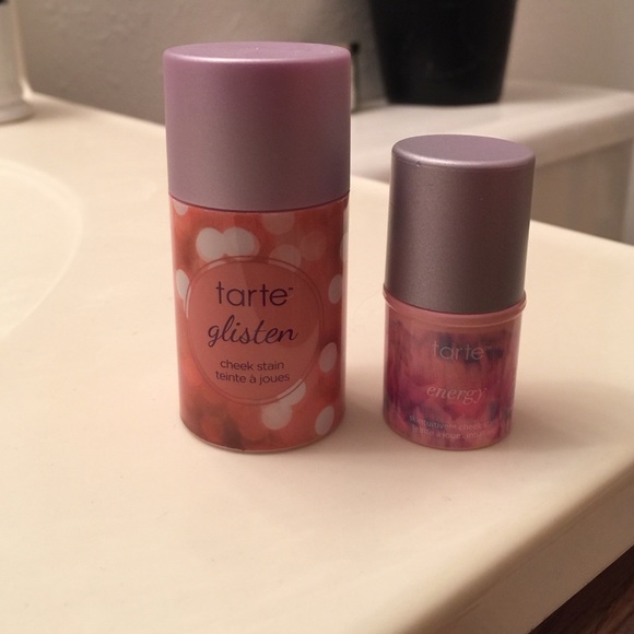 Two Tarte cheek stains.