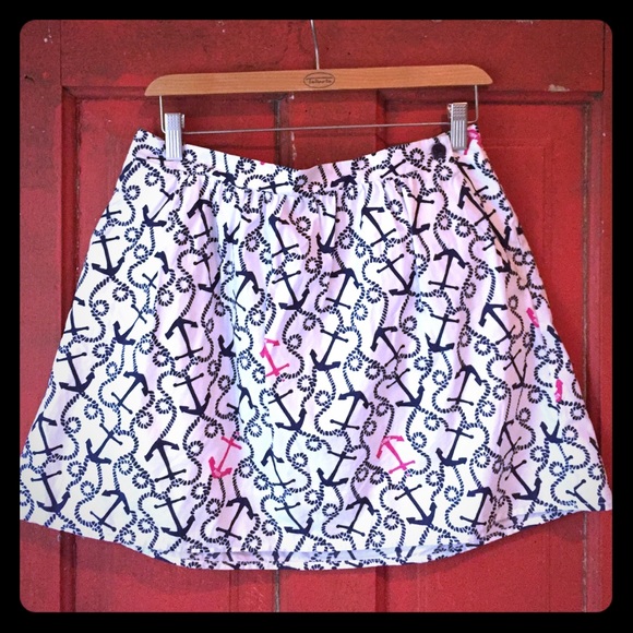 Lily Pulitzer Anchor Skirt