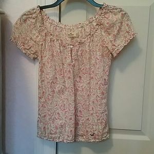 Hollister Floral Blouse