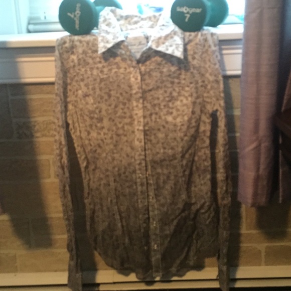 Guess jeans button up shirt