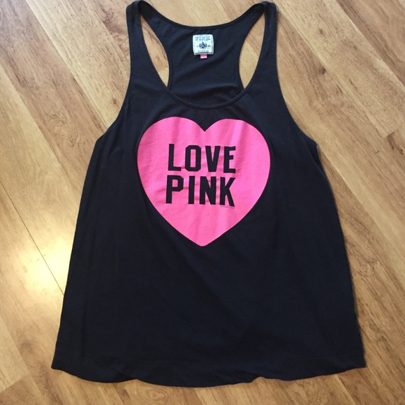 PINK Victoria's Secret Tops - Victoria's secret pink tank top size Medium ✨