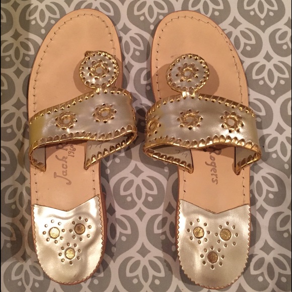 Silver and Gold like new Jack Rogers