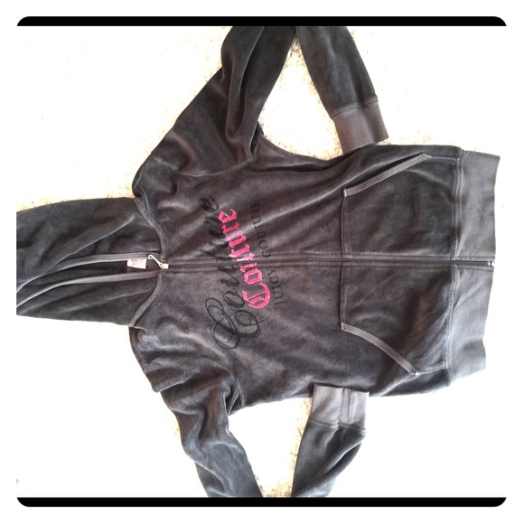 Juicy couture Velour zip up hoodie