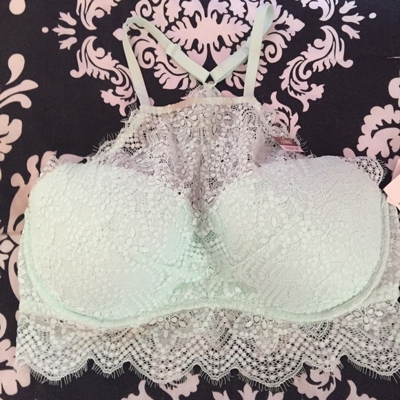 PINK Victoria's Secret Other - Pink Victoria Secret lace high-neck bralette