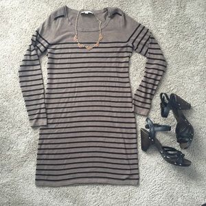 Loft Striped Sweater Dress!