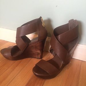 Diane Von furstenberg wedges. Authentic!