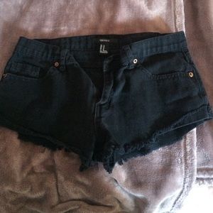Forever21 black shorts
