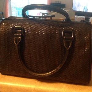 ⚡️FLASH SALE⚡️ Black sequins Express bag, NWOT!