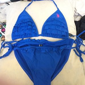 U.S Polo Ruffle Bikini
