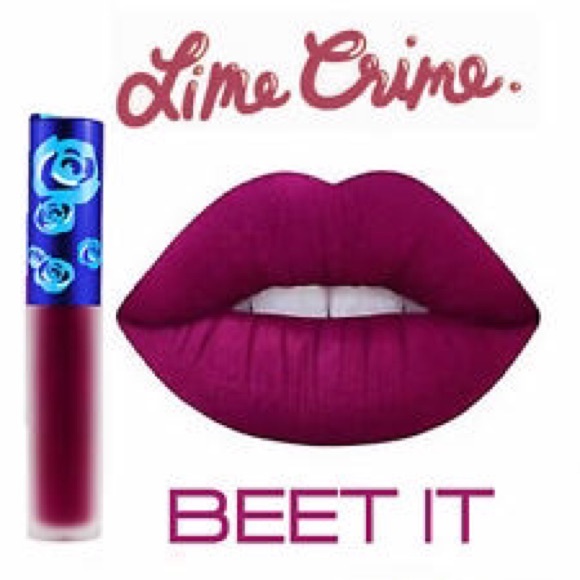 Lime crime beet it