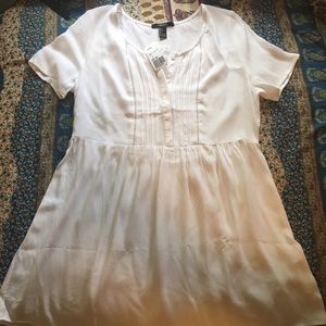 White babydoll dress