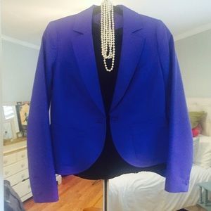 Cobalt Blue Blazer--Size 6