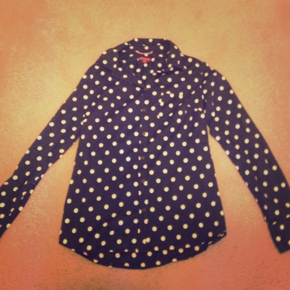 Cute Merona polka dot blouse
