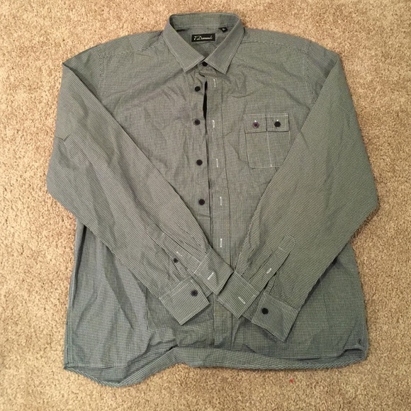 Men's fancy collar shirt