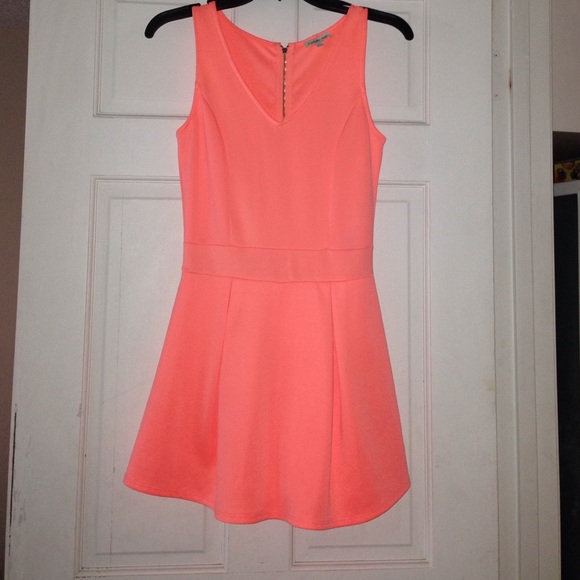 Salmon- pink romper