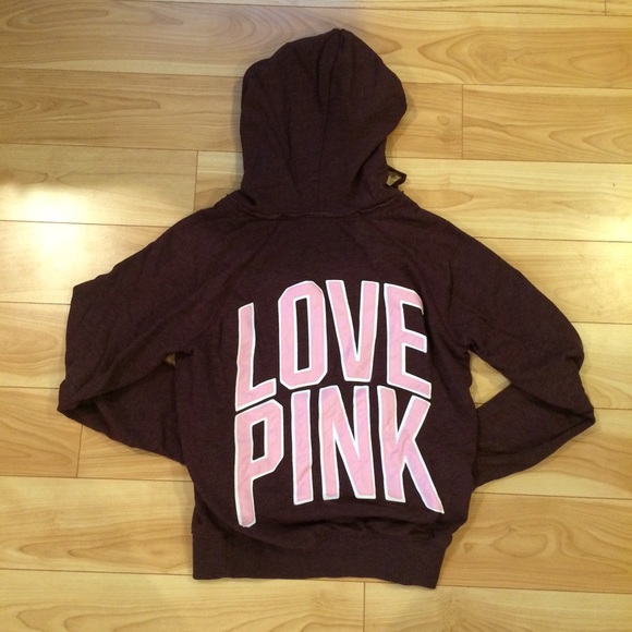 🔴 SOLD VS Pink Hoodie - Picture 2 of 4