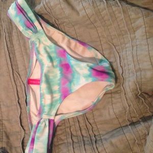 Tie dye Victoria secret bikini bottoms