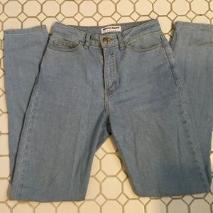 AA Light Wash Pencil Pant