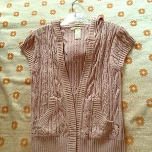 Dkny crotchet top . Size S. In good condition.
