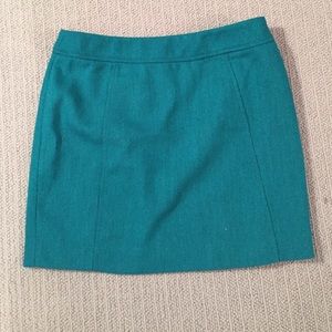 Teal H&M mini skirt