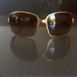 Bulgari authentic gold framed sunglasses