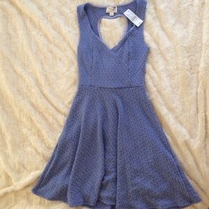 Periwinkle cute dress from Pacsun.