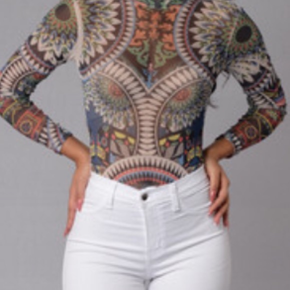Kaleidoscope bodysuit!