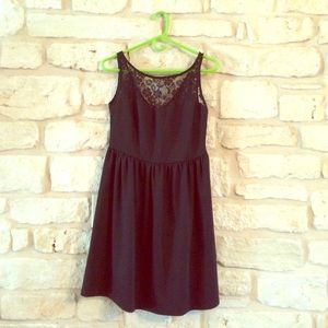 Cute little black lace dress for a night out!