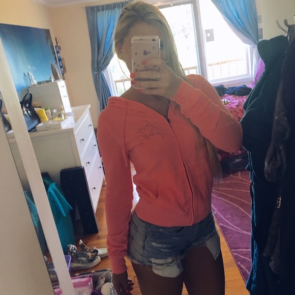 Victoria's Secret pink hoodie